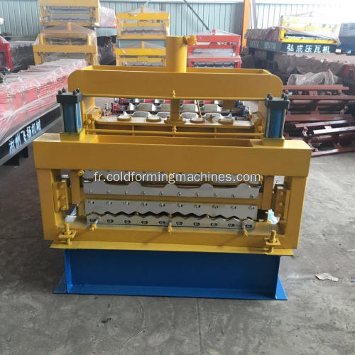 Machine de formage de rouleaux double couche en acier Viet